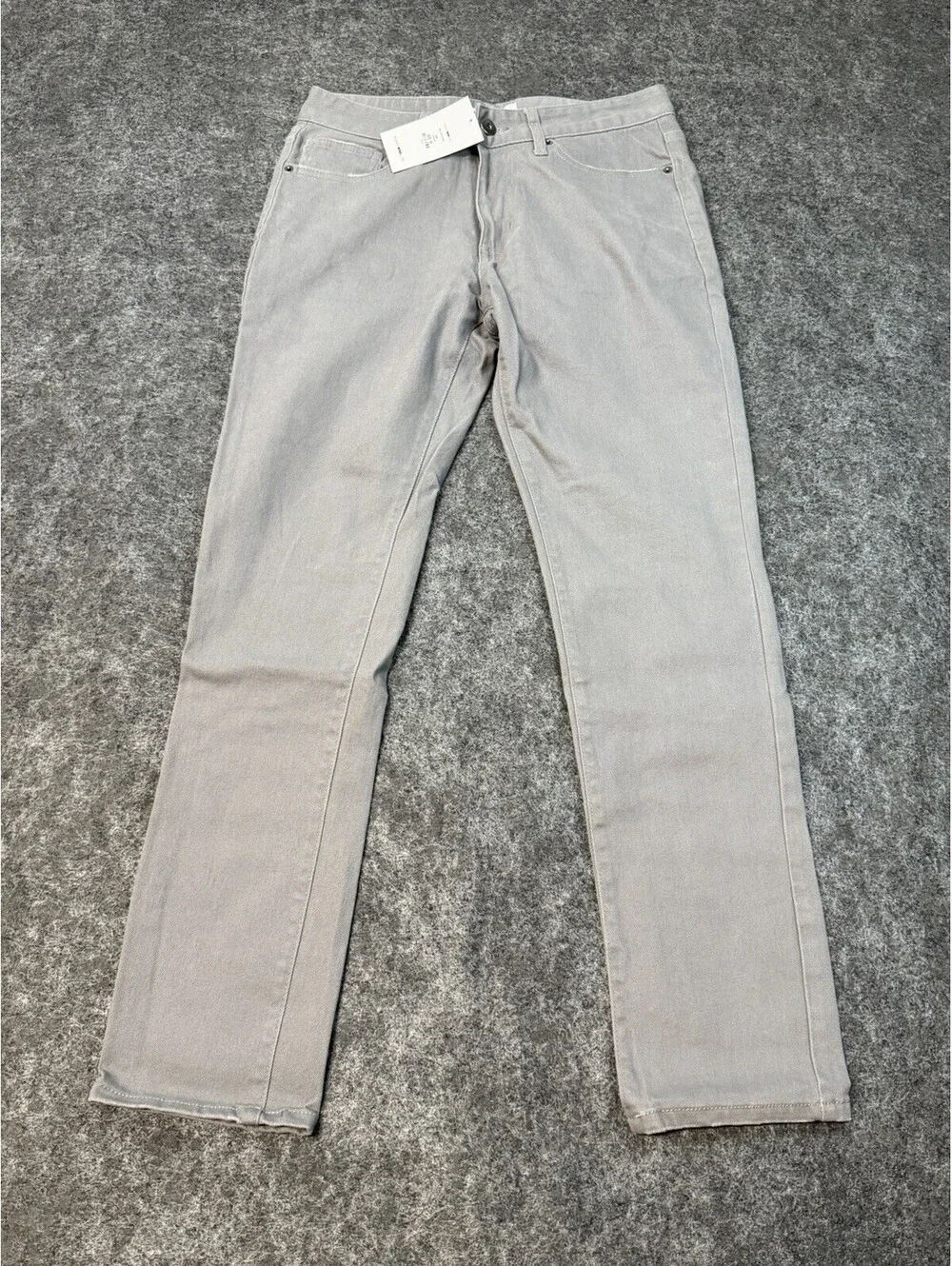 Fashion Nova Jeans Mens 30 Gray Skinny Stretch Denim Pants New With Tags